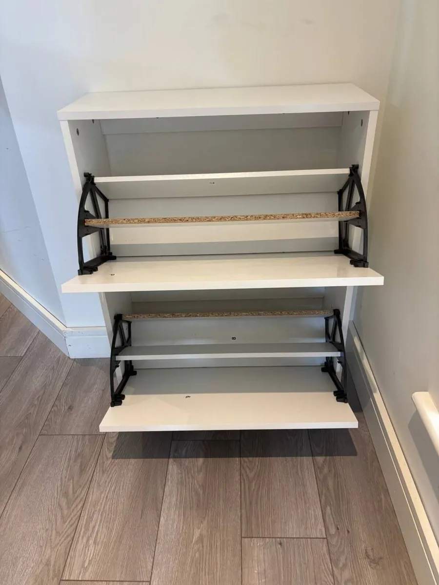 JYSK BAKHUSE Shoe Cabinet – White - Image 3