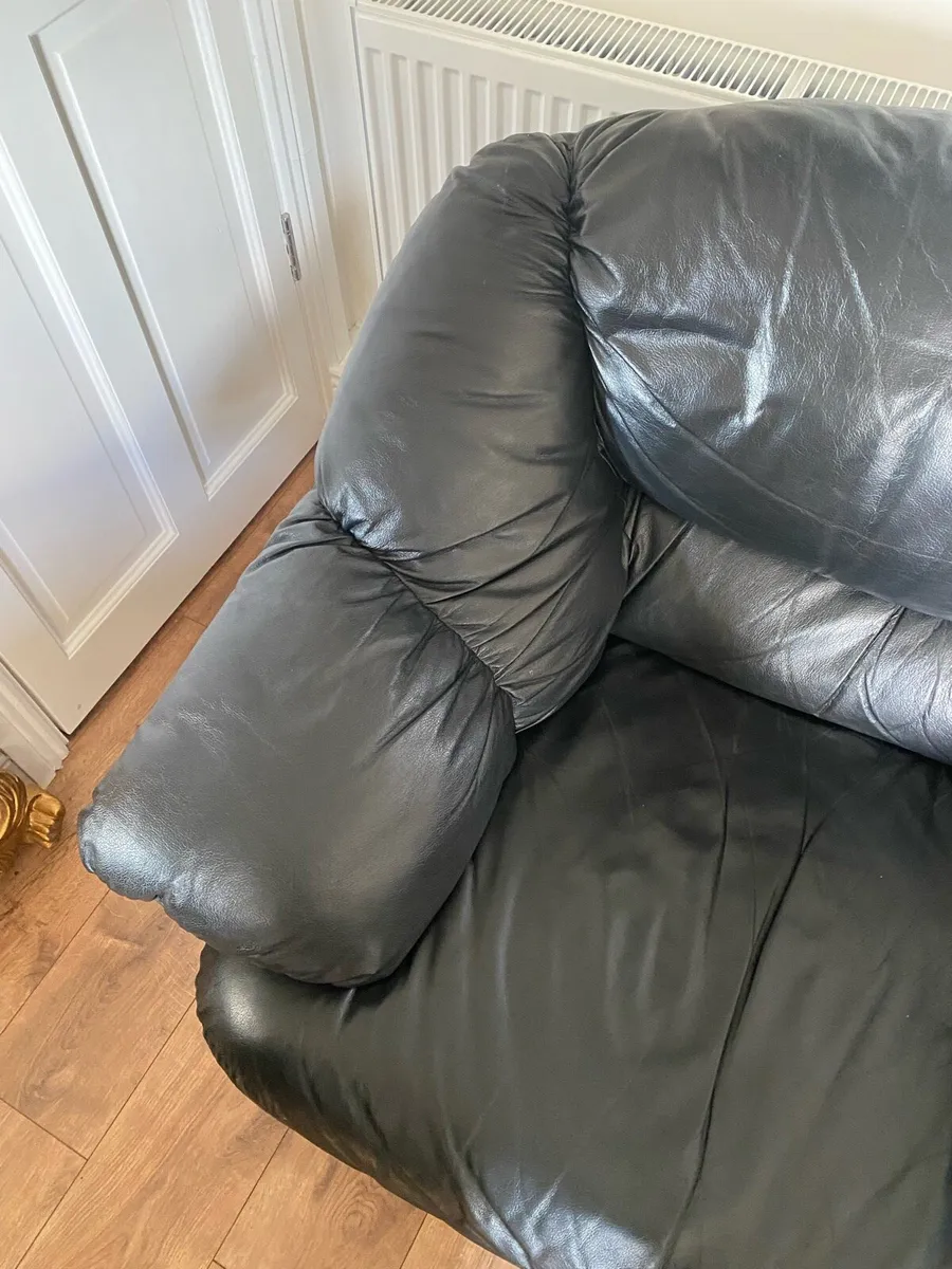 Genuine leather armchair - Image 3