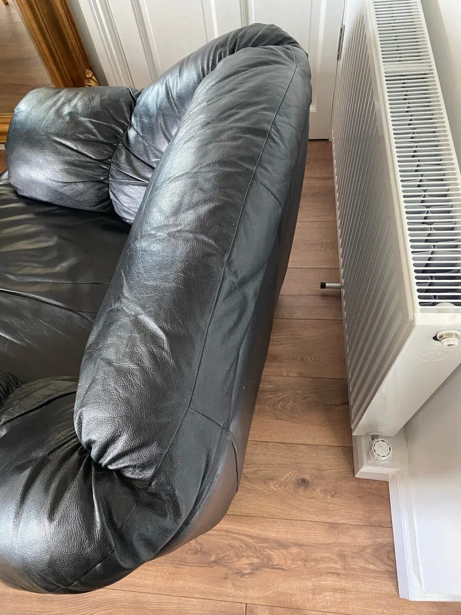 Genuine leather armchair - Image 4