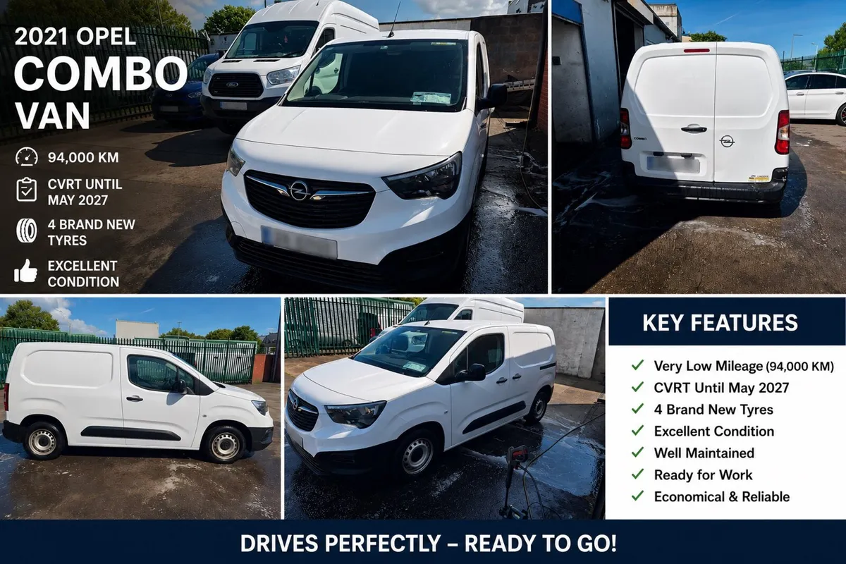 2021 Opel Combo Van – Excellent Condition - Image 1