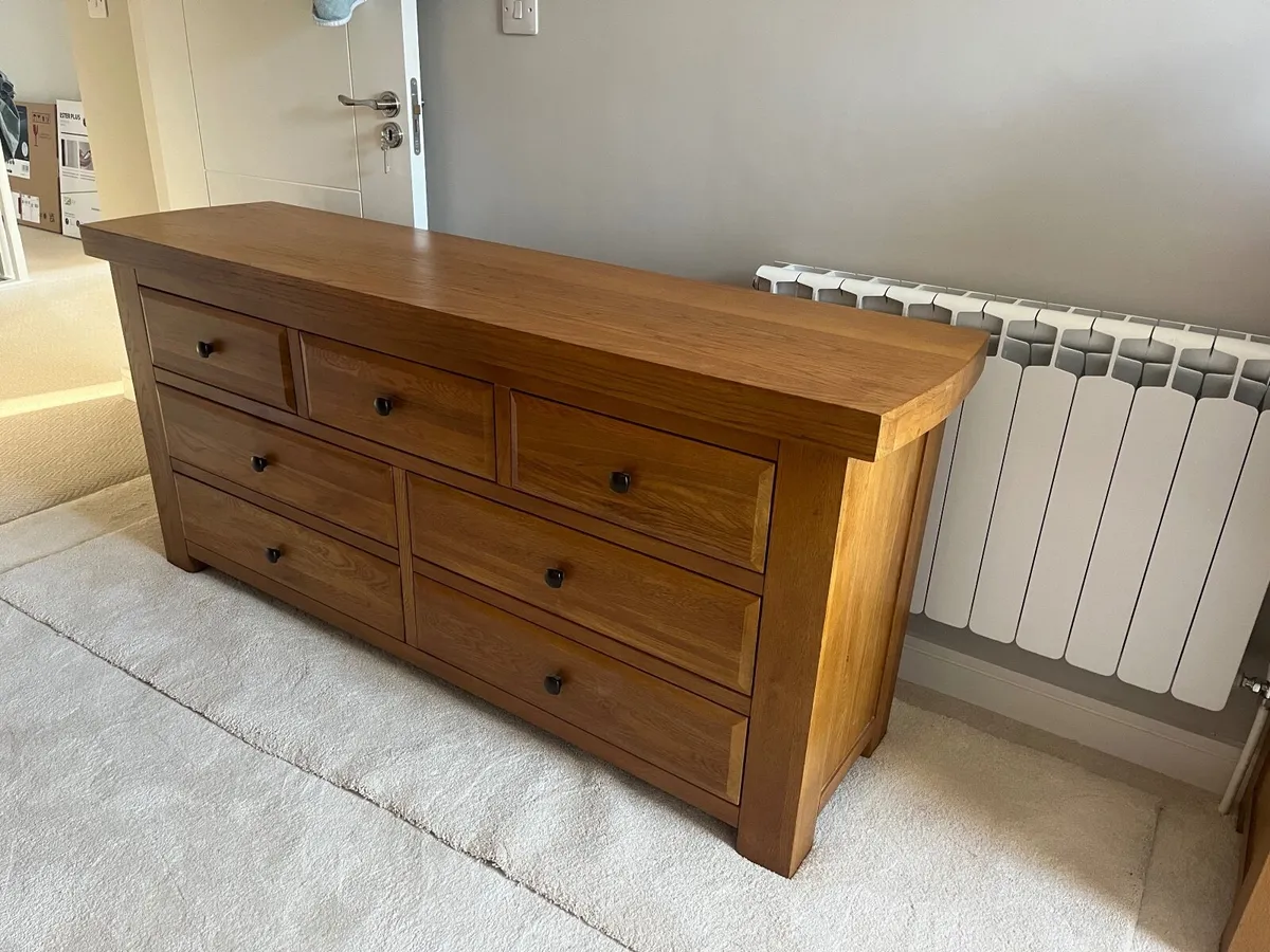 Bedroom furniture set - solid oak - Image 2
