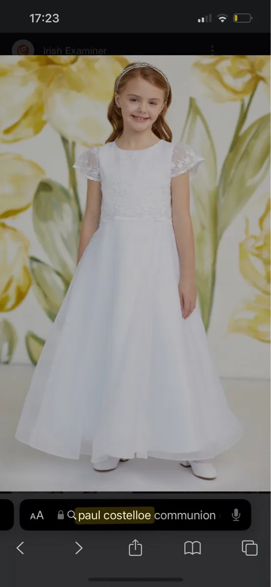 Dress Communion Paul Costelloe - Image 1