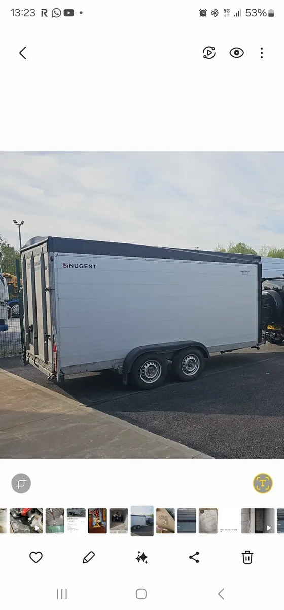 Nugent trailer 12 ft - Image 4