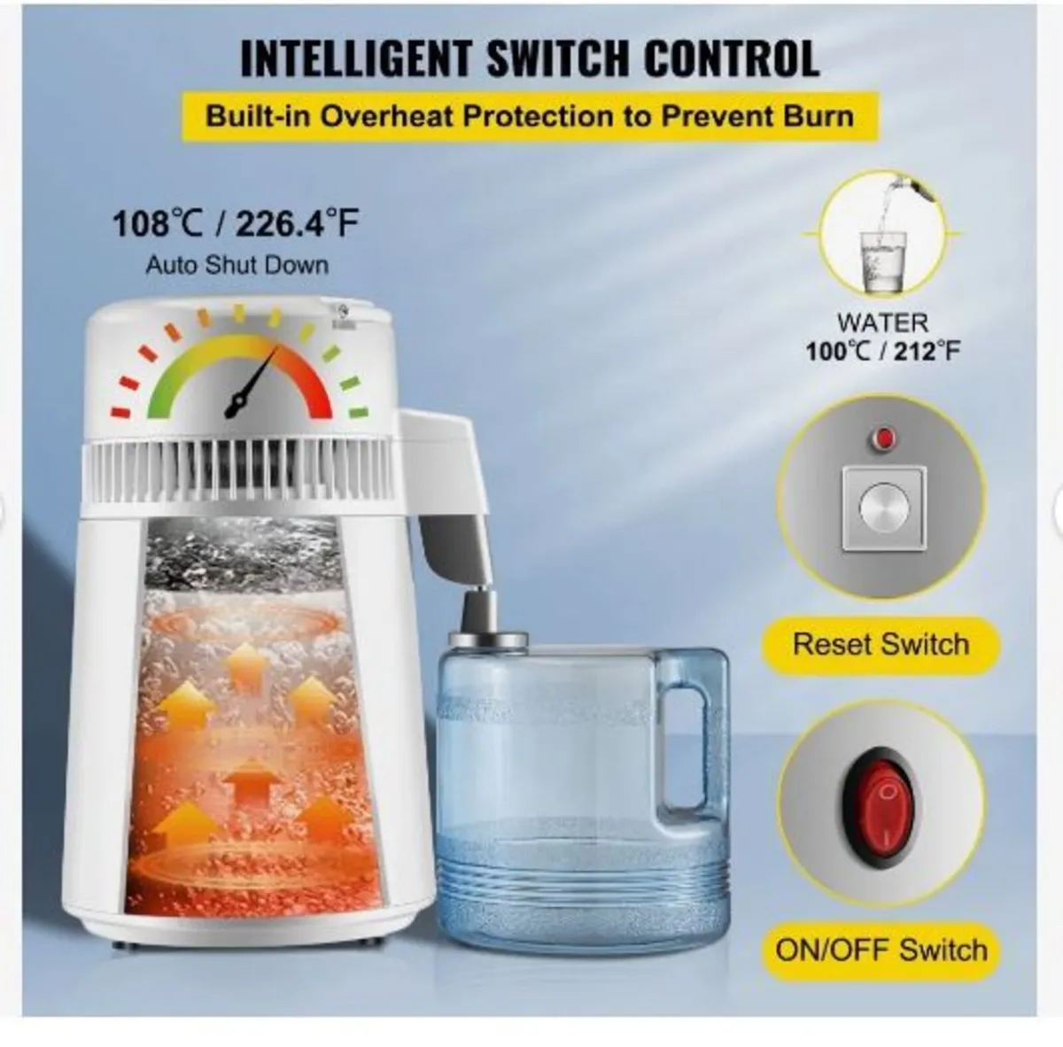 Pure Water Distiller 4L - Image 1