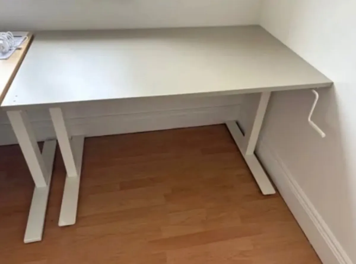 Seating / Standing IKEA desk - Great condition! - Image 1