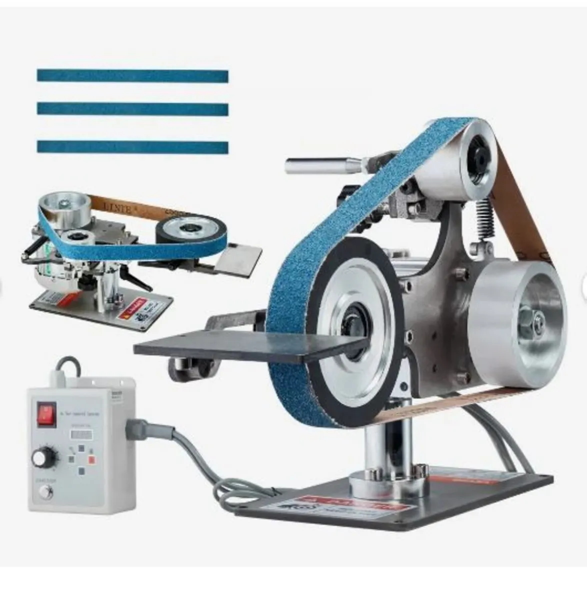 Belt Grinder Sander, 30 x 1-Inch Variable Speed - Image 1