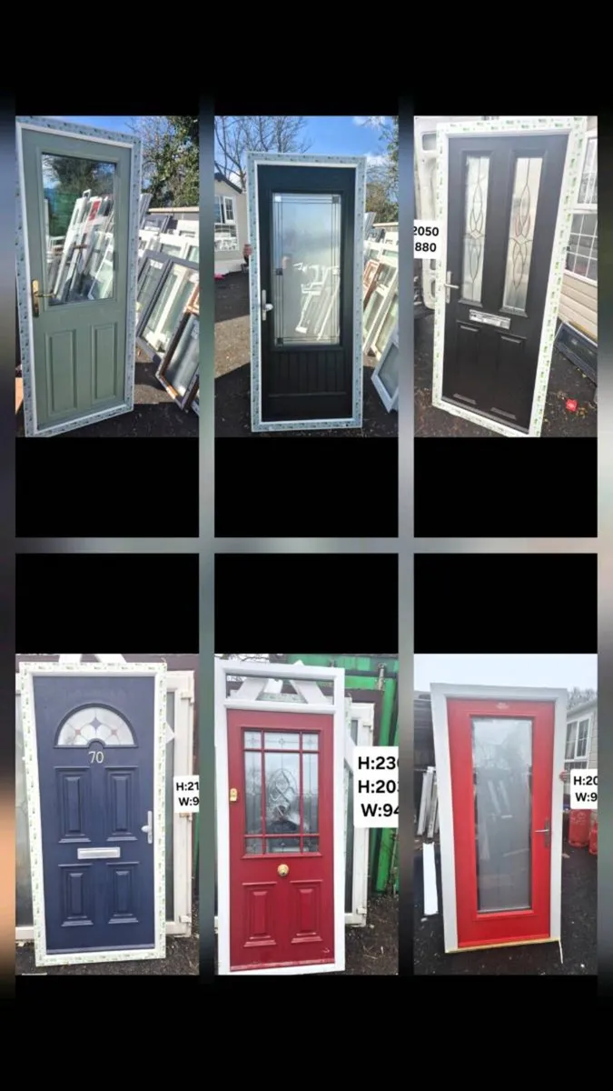 PVC PALLADIO COMPOSITE DOORS NEW - Image 1
