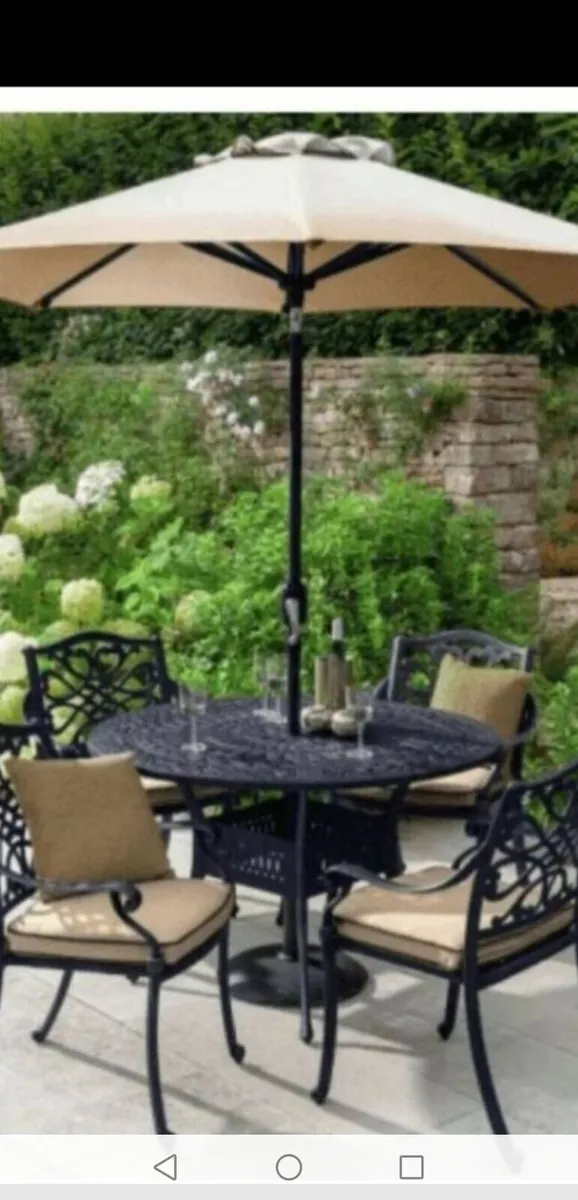 SALE*** Brand New Hartman 4 Seater Cast Alum Set