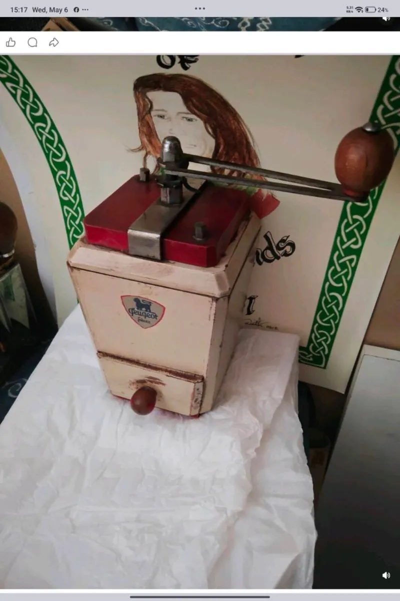 Vintage coffee grinder