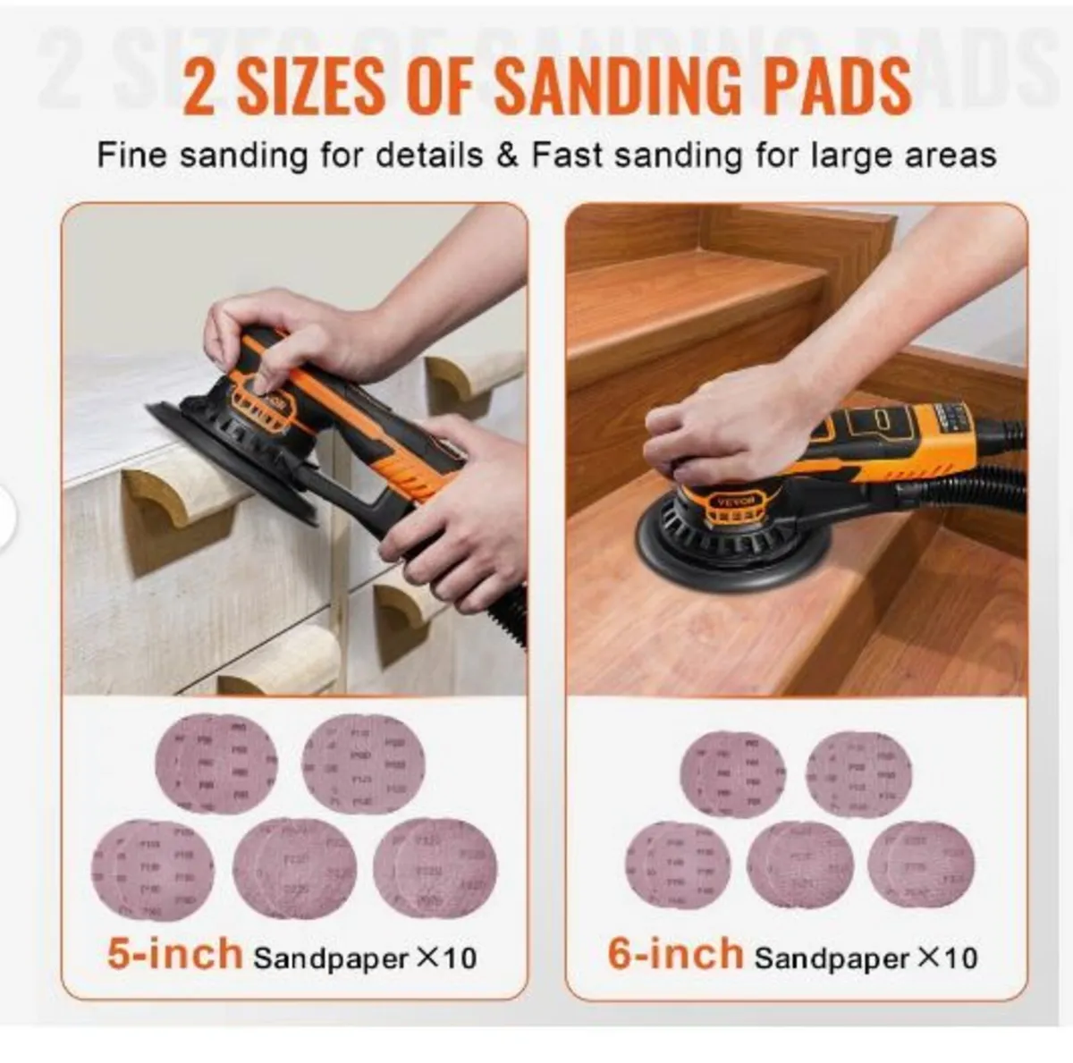 Random Orbital Sander 5 & 6-Inch - Image 3