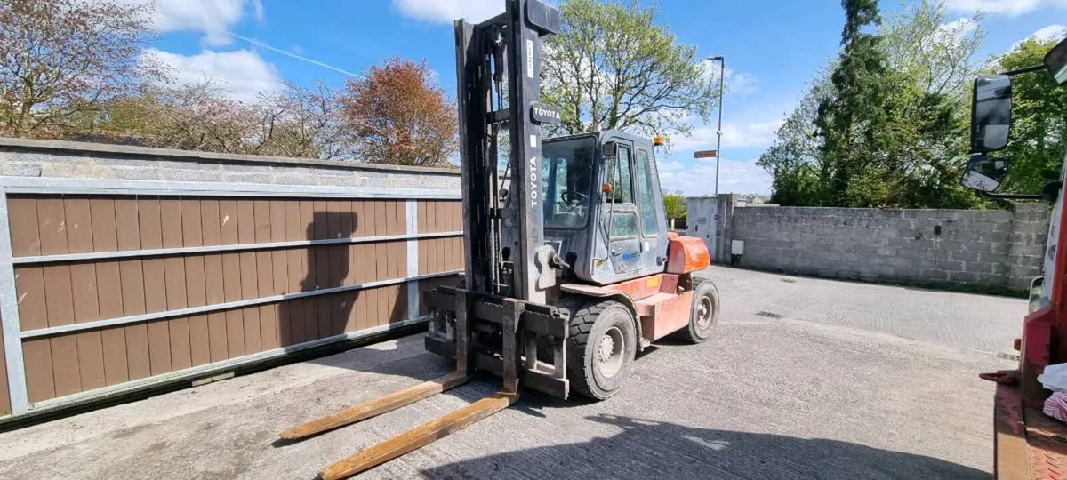 7 ton Toyota diesel forklift sale or hire - Image 1