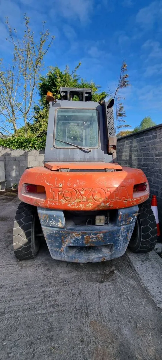 7 ton Toyota diesel forklift sale or hire - Image 3