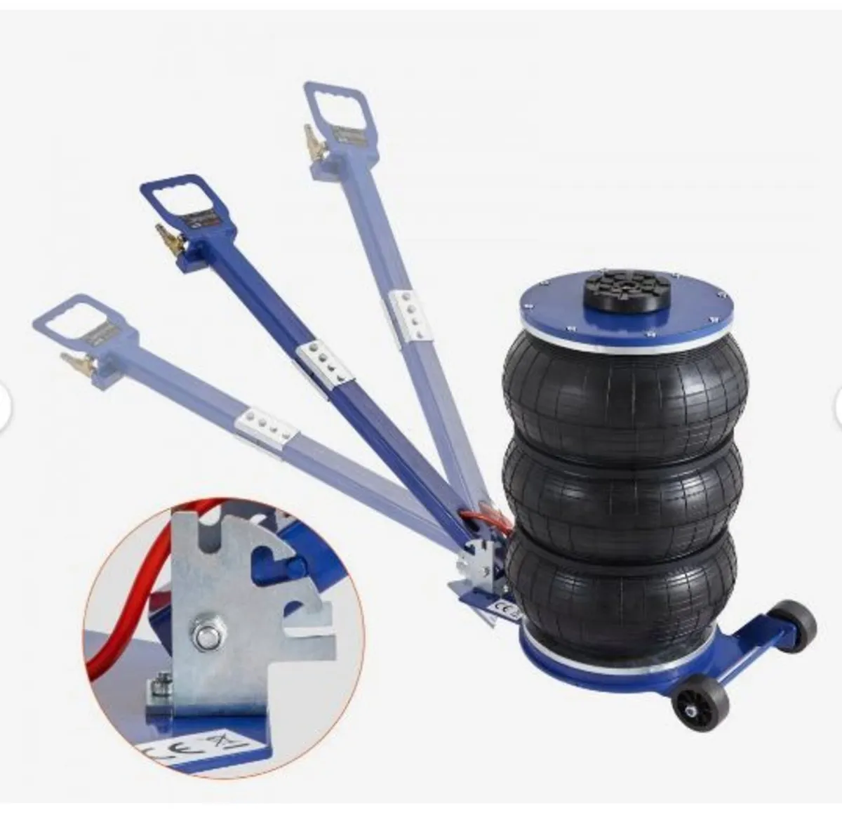 Air Jack, 5 Ton/11000 lbs Triple Bag Air Jack, - Image 1