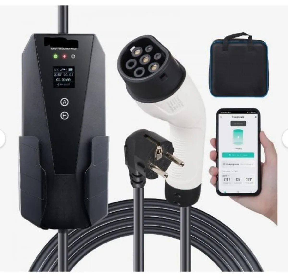 Portable EV Charger Type 2, 16A 3.7 kW - Image 4