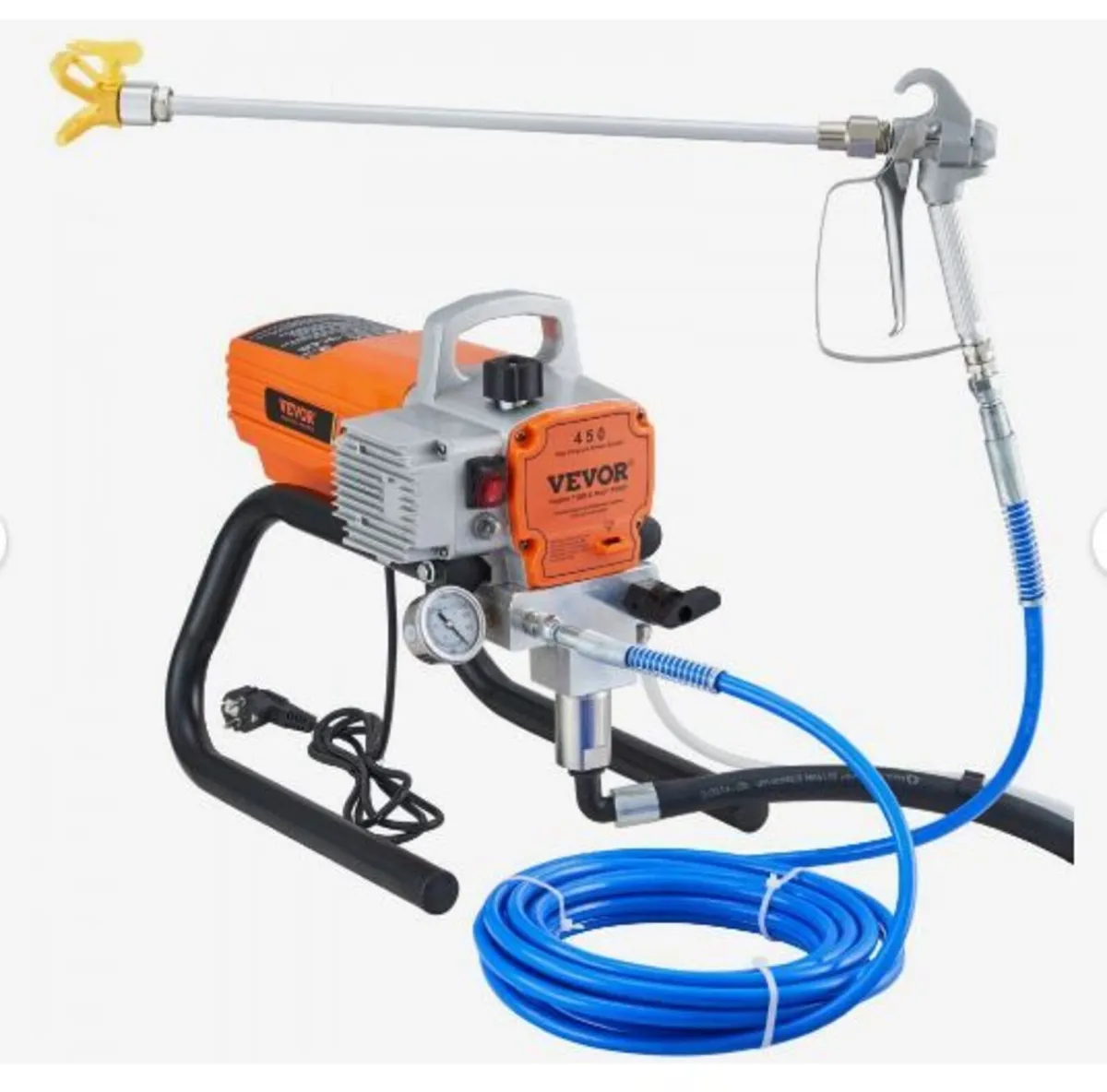 Pro Airless Wall Paint Sprayer, 1800W - Image 4