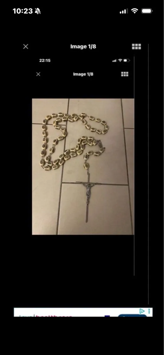 Very Rare Giant Size Rosary Beads - Image 1