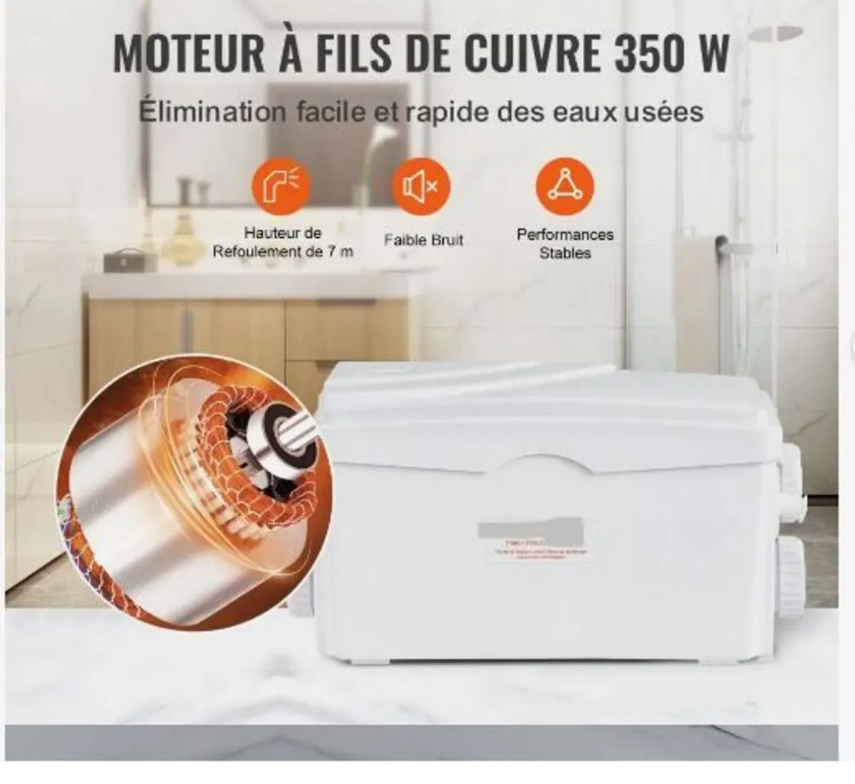 Macerator Pump, 350W - Image 4