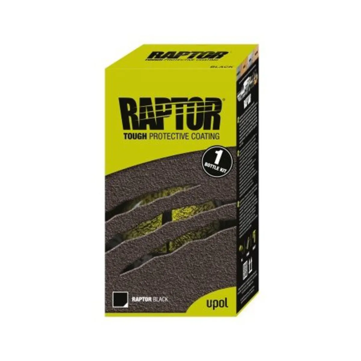 U-POL RAPTOR Black Spray on Liner Kit 1L – RLB/S1 - Image 1
