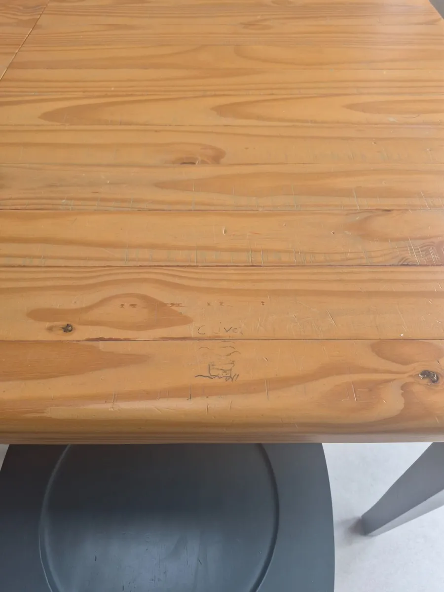 Dining table and 2 chairs - Image 2