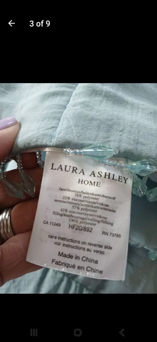 Laura Ashley Mia bed throw - Image 3
