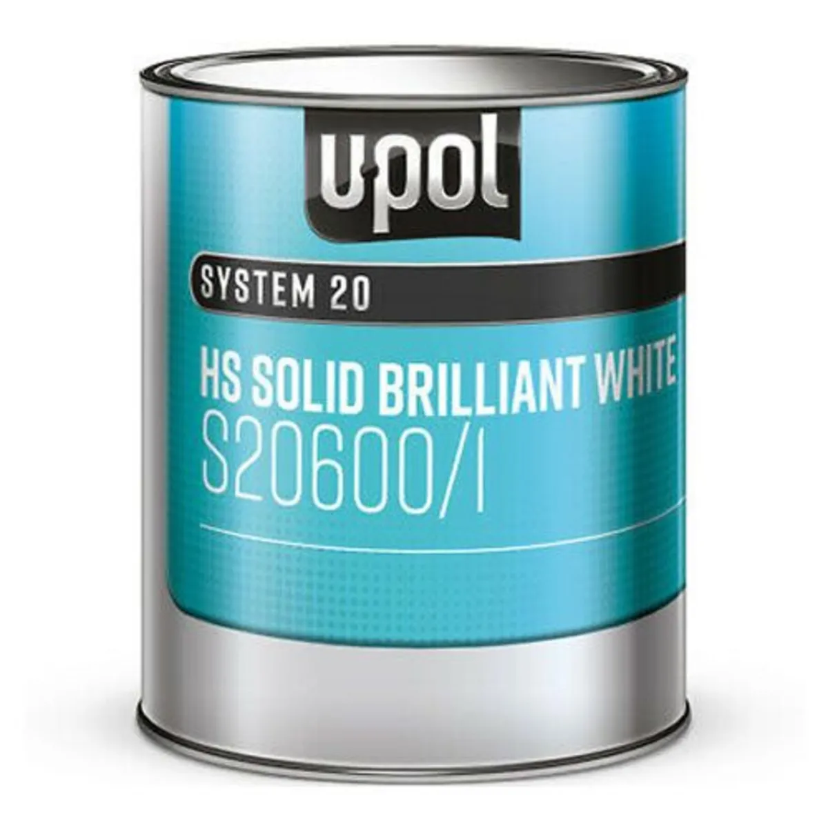 U-POL Solid Brilliant White Paint 1L – S20600/1 - Image 1