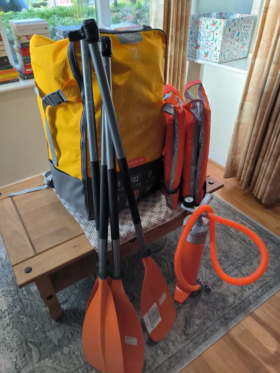 2-person inflatable canoe/kayak - Image 1