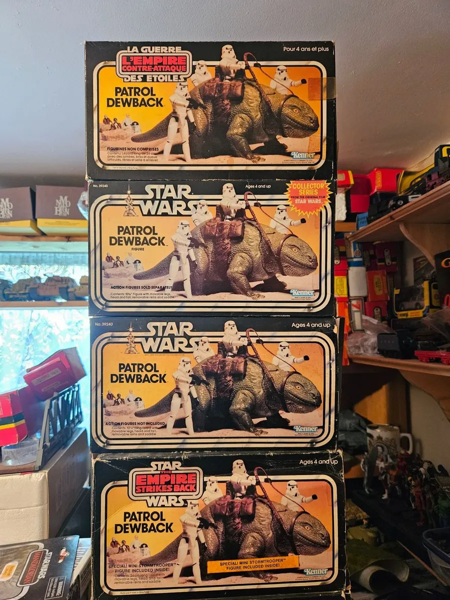 Vintage Star Wars ESB Dewbacks - Image 3