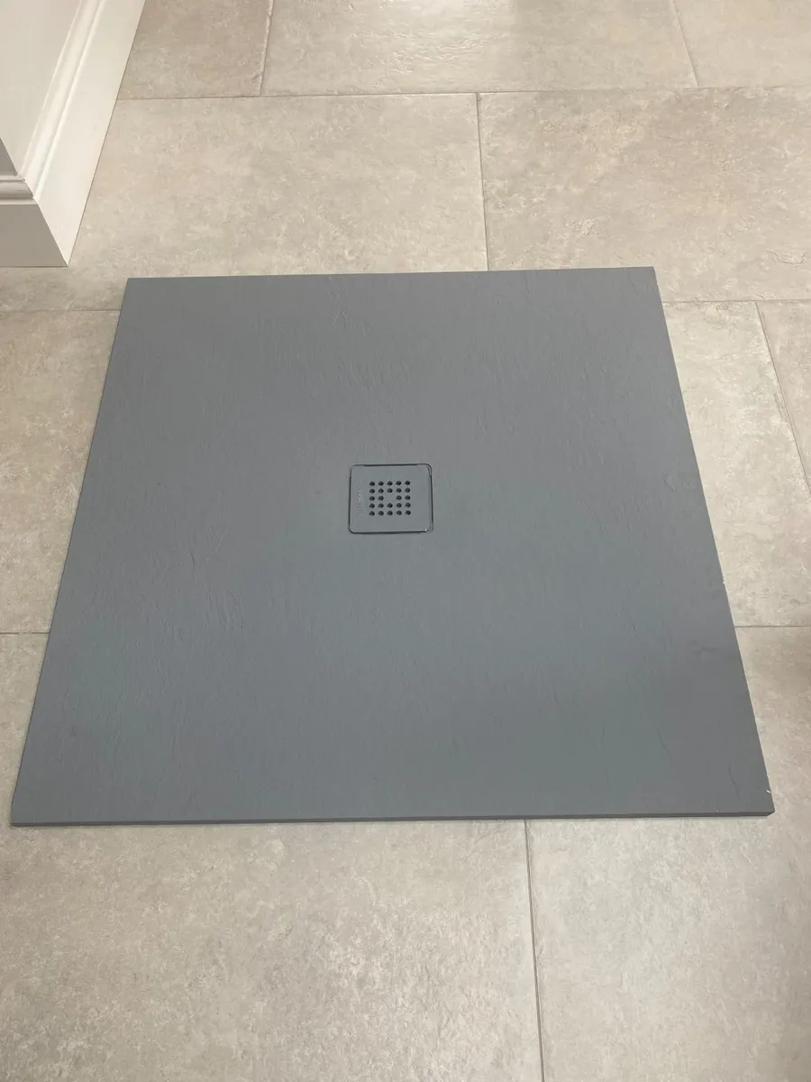 Genuine Slate Shower Tray - Natural Stone Finish - Image 2
