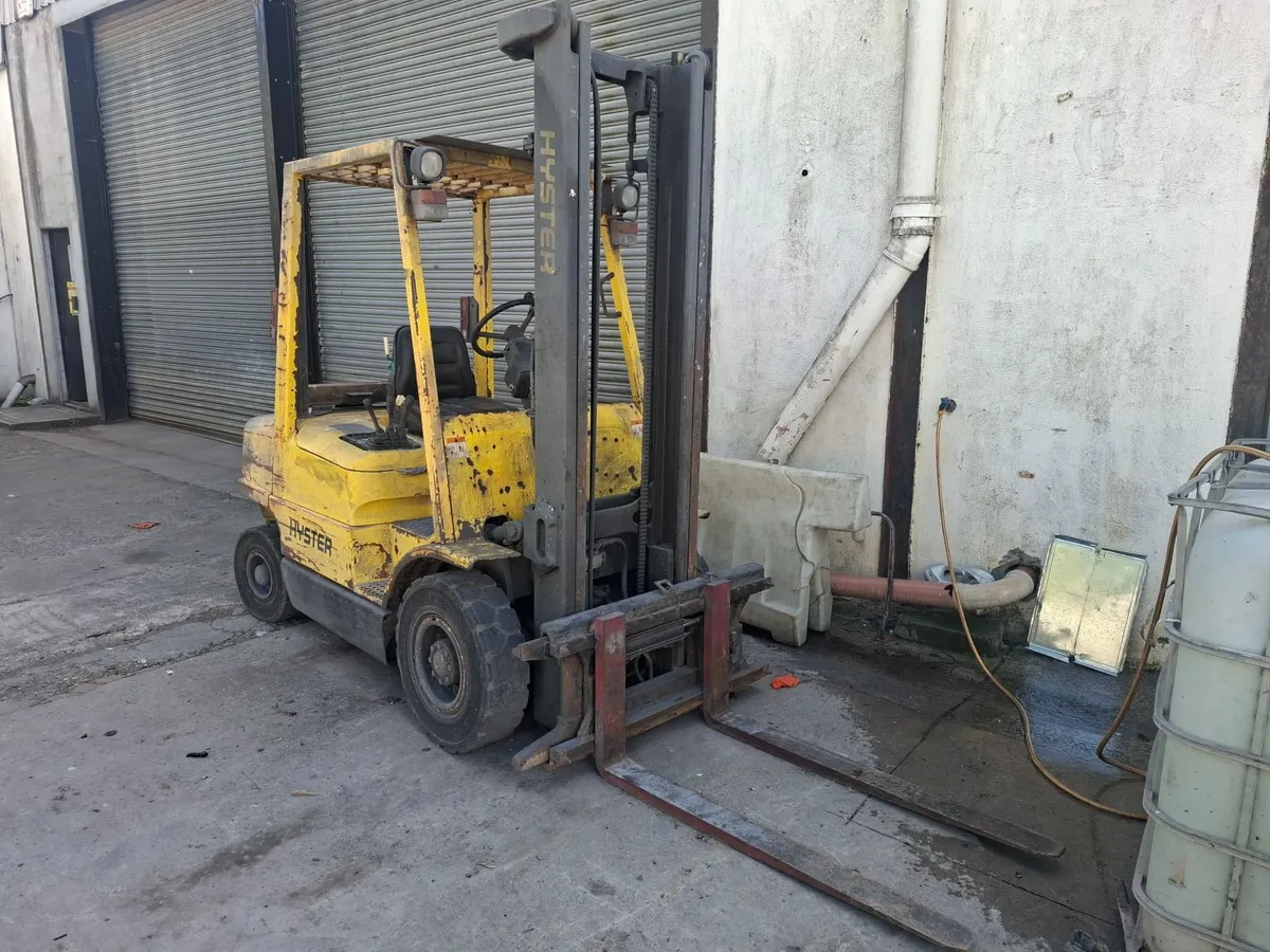 Hyster gas forklift