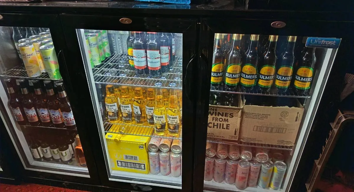 Commercial bottle fridge - Image 1