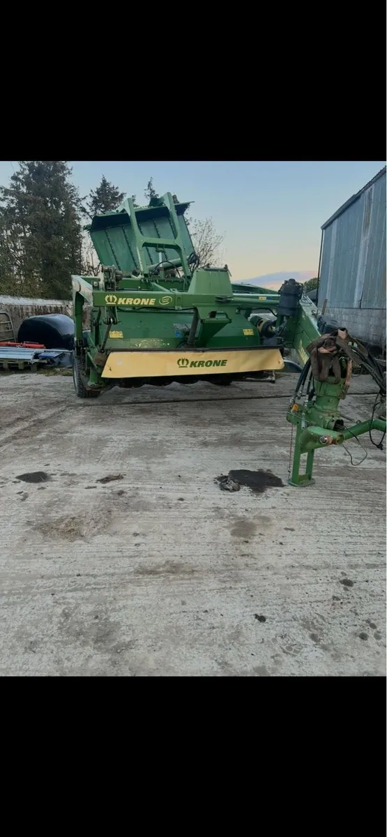 Krone 10 ft mower