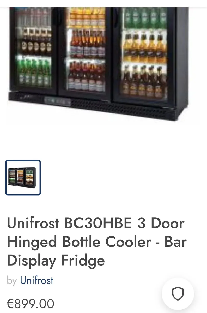 Commercial bottle fridge - Image 2