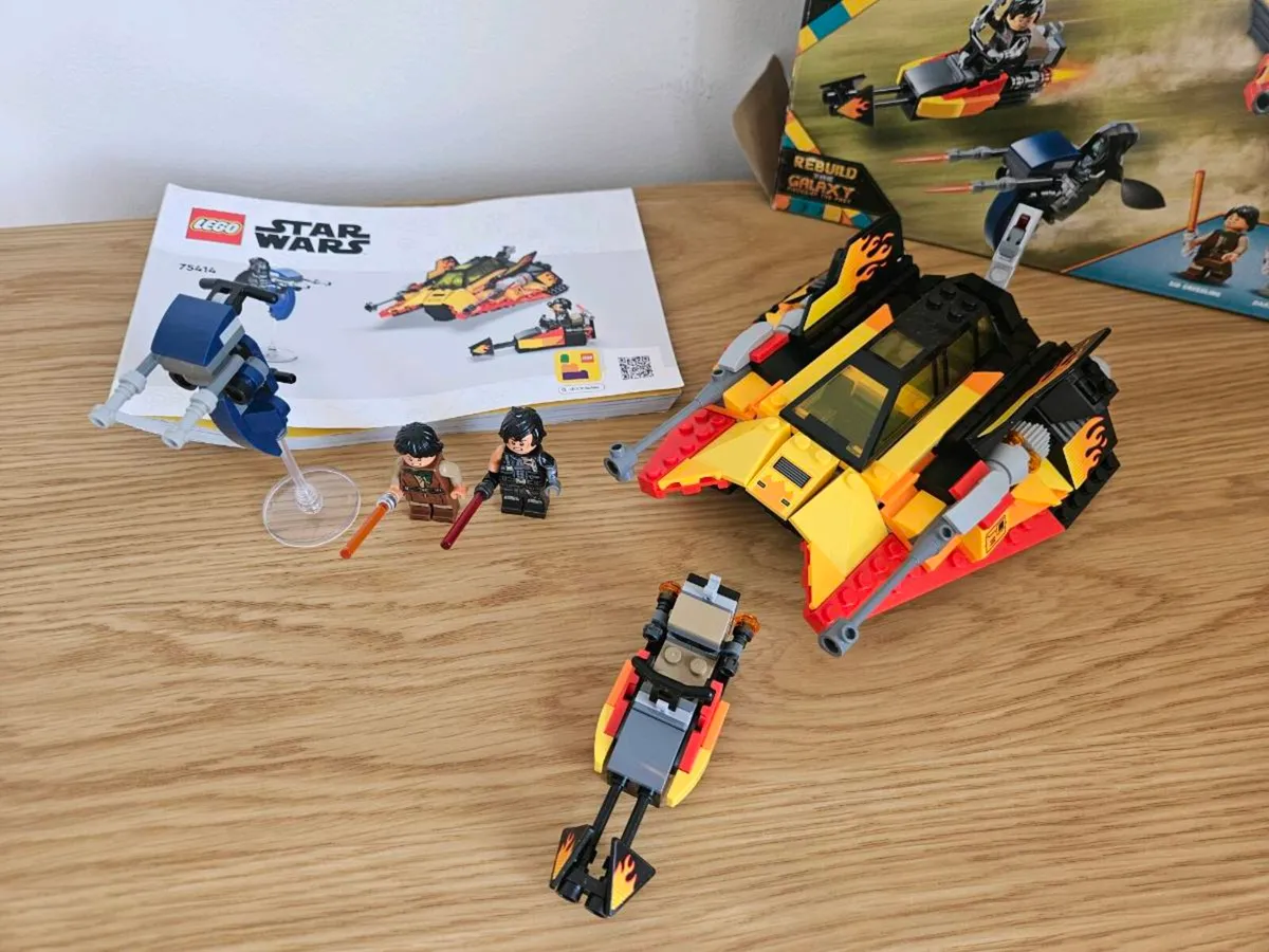 Lego Star Wars 75414 The force Burner snowspeeder - Image 2