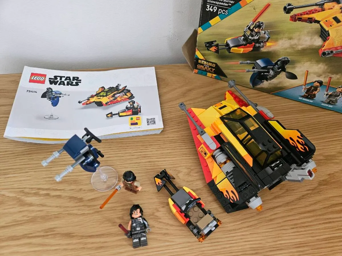 Lego Star Wars 75414 The force Burner snowspeeder - Image 4