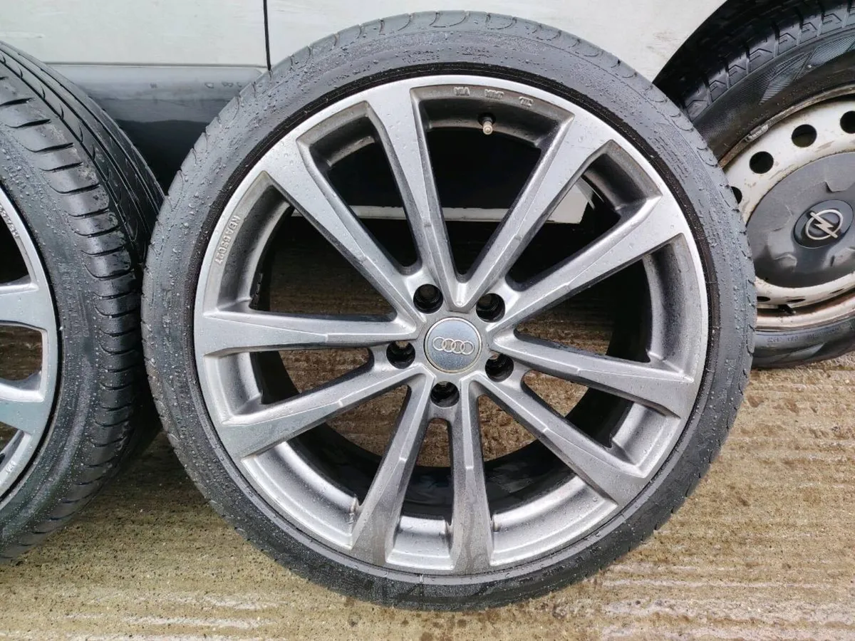 19" grey alloys for Audi with Pirelli tyres - Image 2