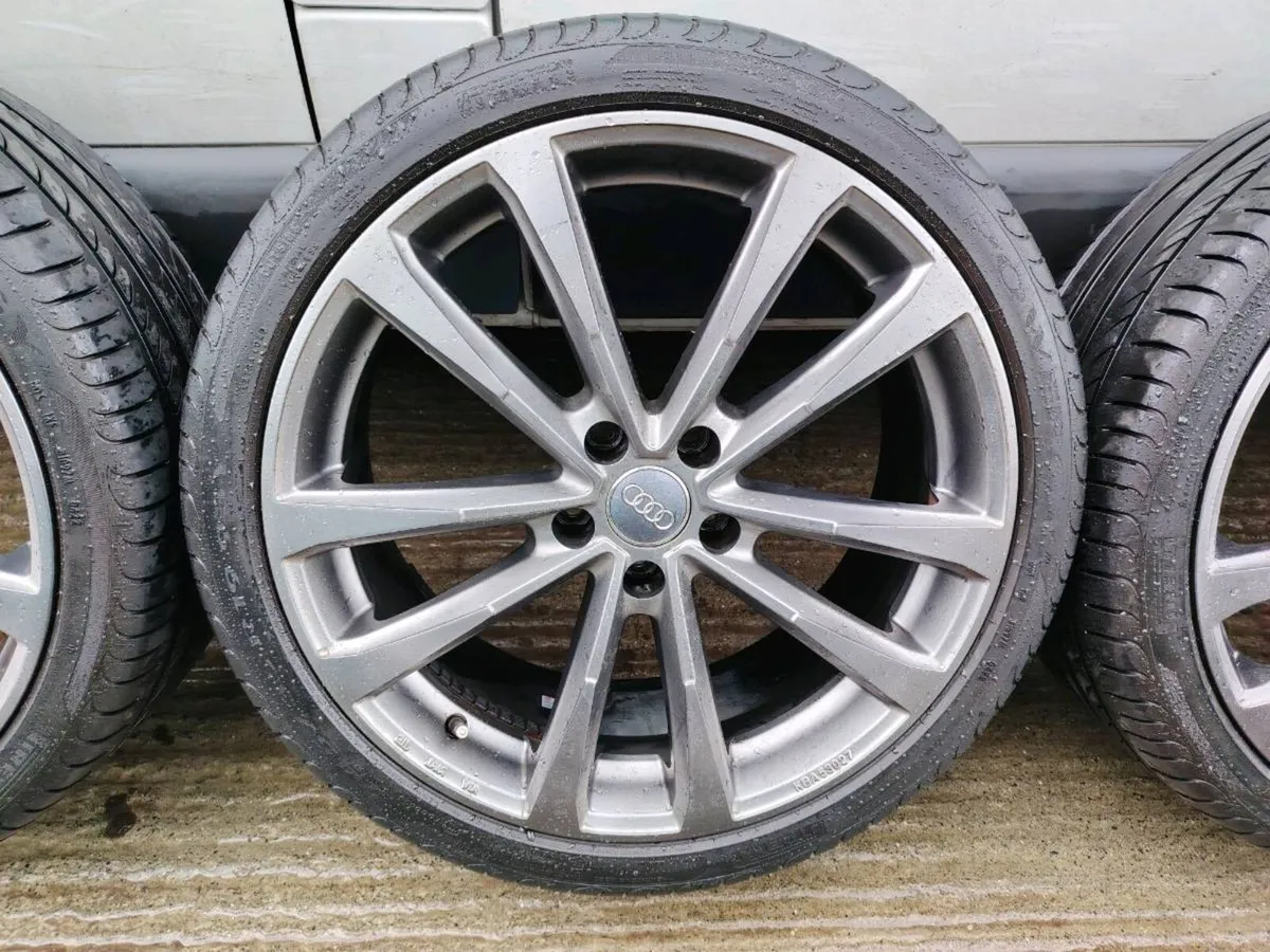 19" grey alloys for Audi with Pirelli tyres - Image 4