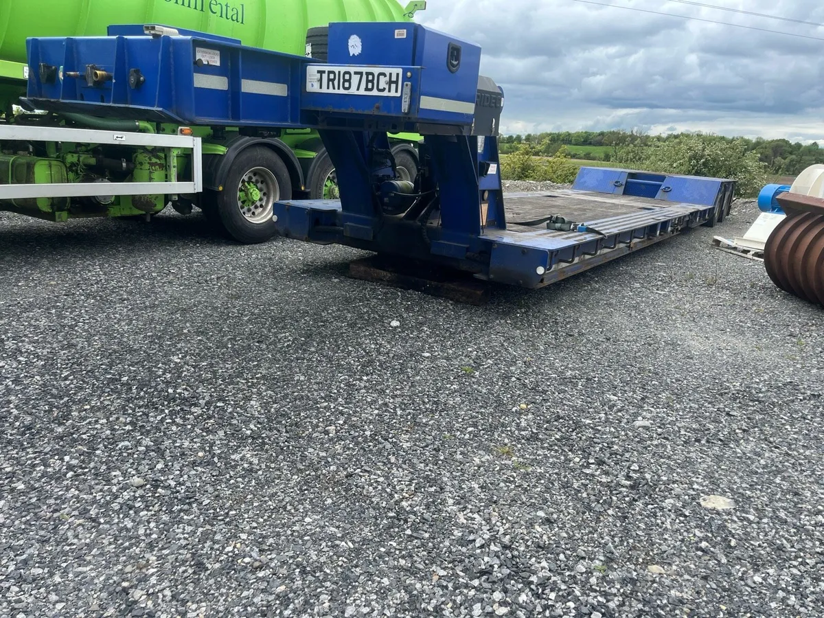 Low bed lowloader rear steer - Image 1