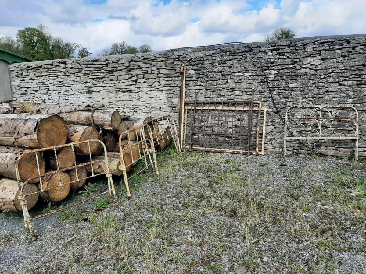 Old antique bedsteads - Image 1