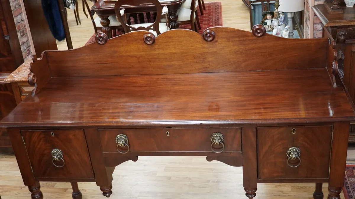 Antique Mahogany Sideboard - Image 3