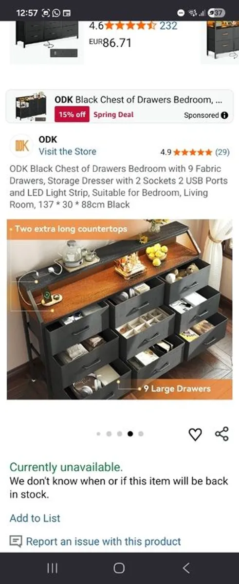 Chest of drawers - Image 2