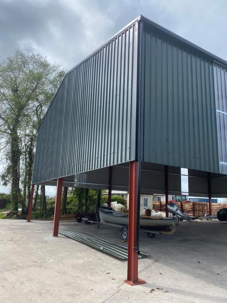 ***New open front machinery shed in stock*** - Image 2