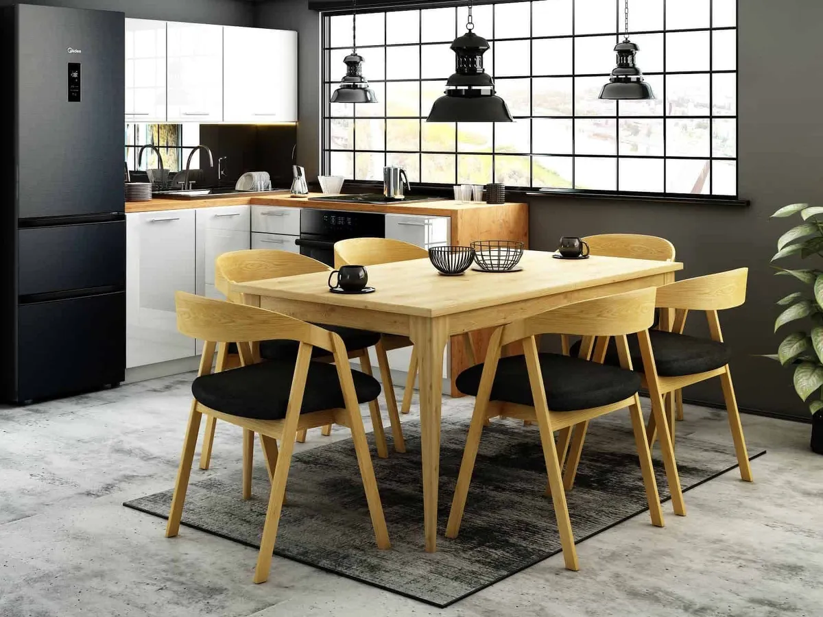 Helsinki Scandinavian Dining Chair - Image 3