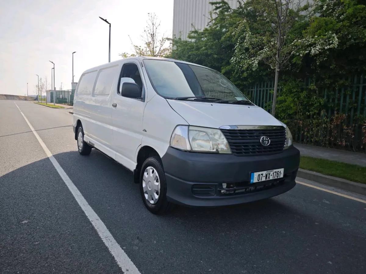 Toyota Hiace D4D Fresh CVRT - Image 2