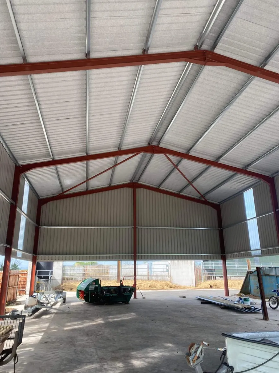 ***New open front machinery shed in stock*** - Image 3