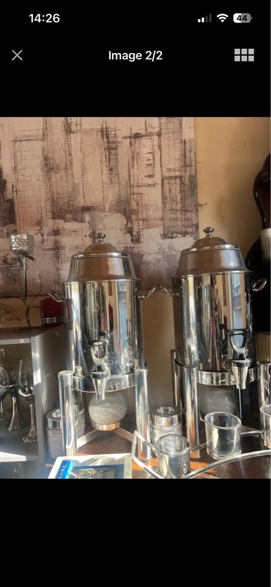 HEPP HIGHEST QUALITY CATERING URNS - Image 1