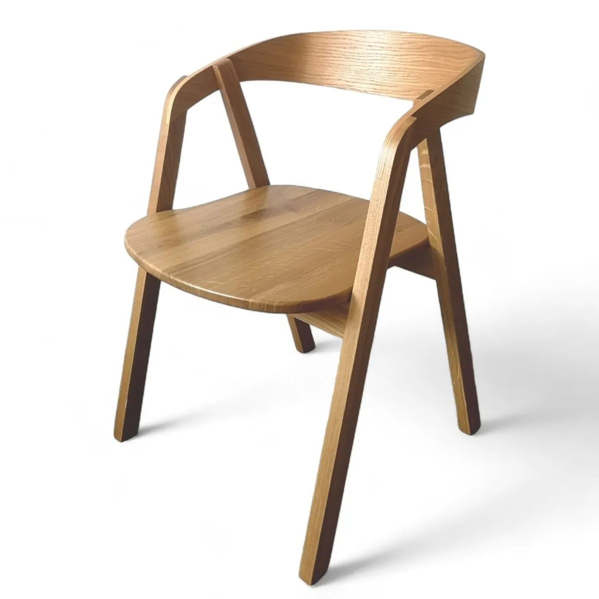 Helsinki Solid Beech Nordic Chair with All-Wood Se - Image 1