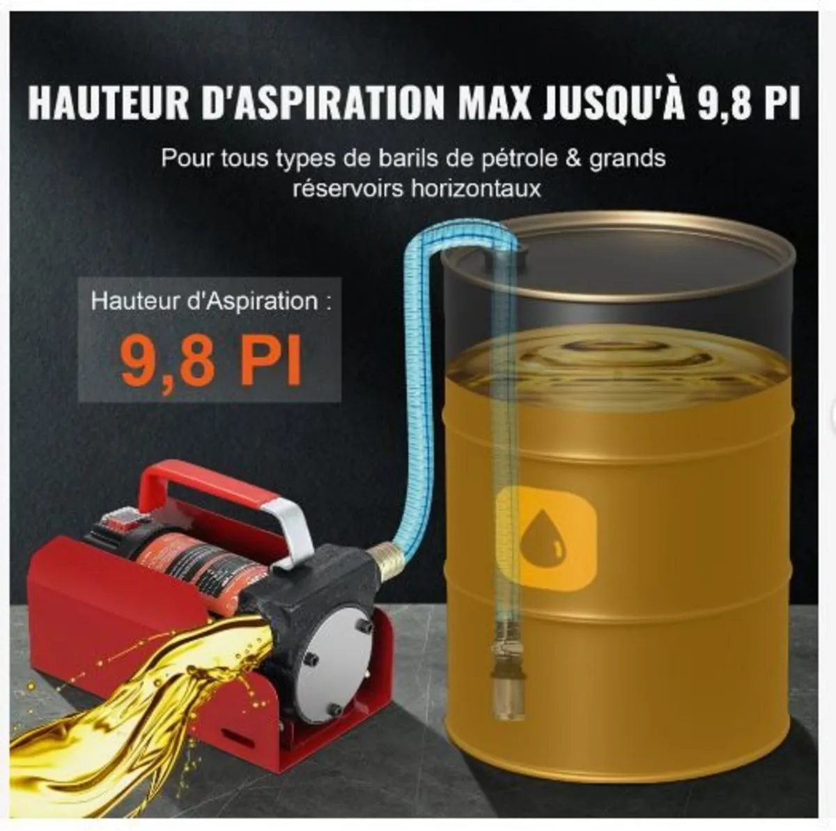 Fuel Transfer Pump, 12V - Image 2