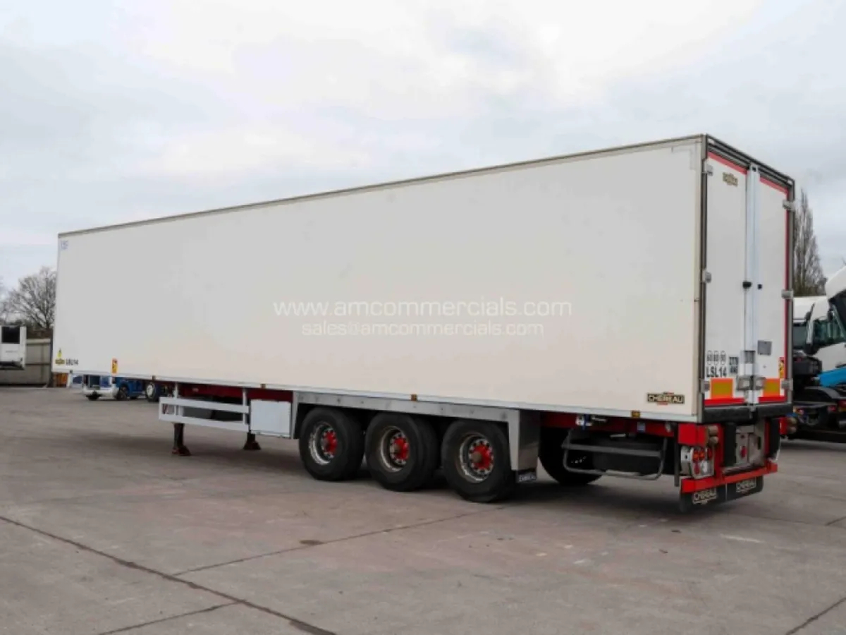 2016 CHEREAU MEAT RAILER FRIDGE TRAILER - Image 4