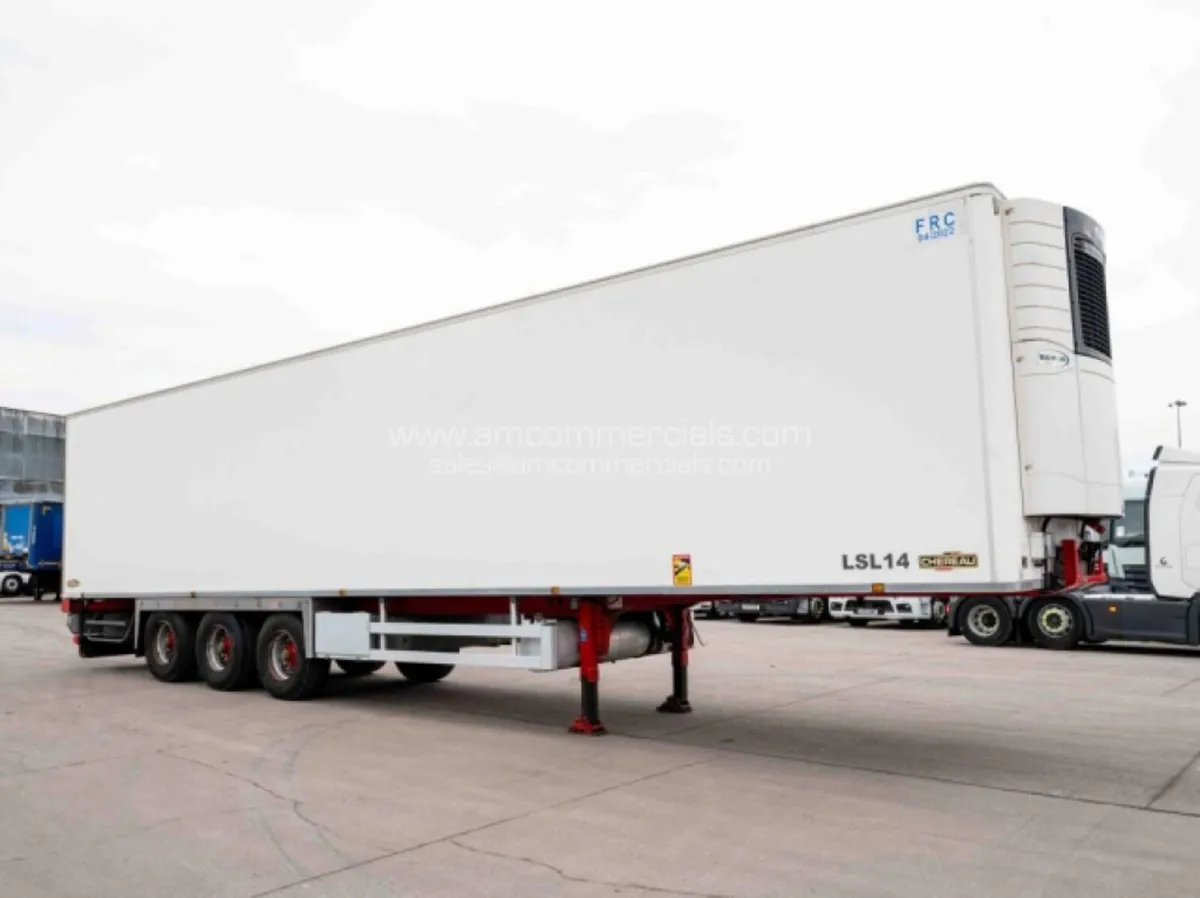 2016 CHEREAU MEAT RAILER FRIDGE TRAILER - Image 1