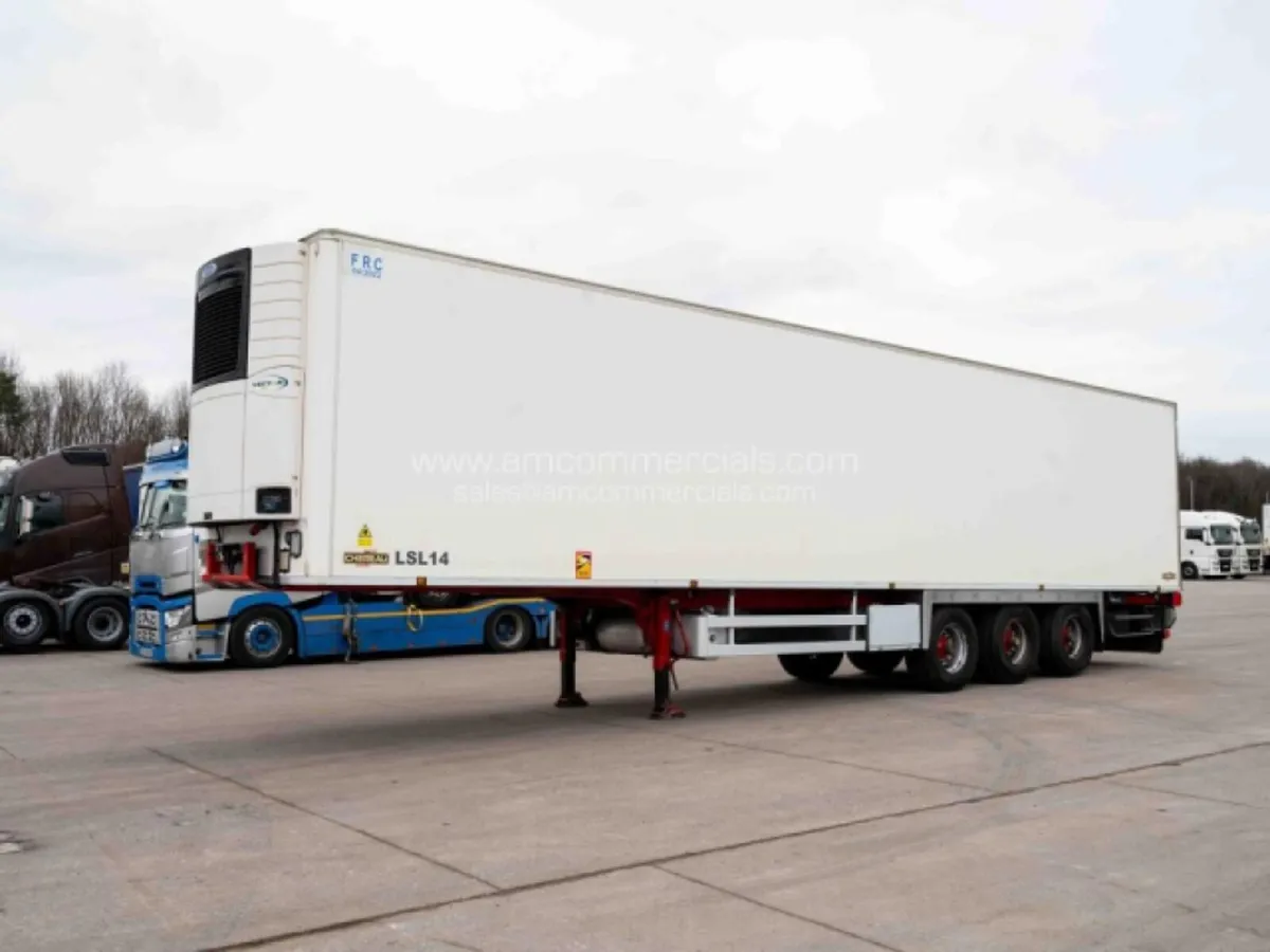 2016 CHEREAU MEAT RAILER FRIDGE TRAILER - Image 3
